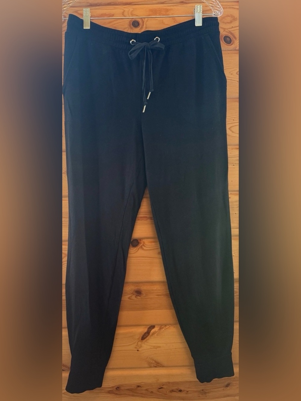 Soma wknd Women's Black Drawstring Jogger Pants Medium